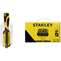 STANLEY STHT0-70885 - Destornillador multipuntas- incluye 33 puntas + STANLEY STHT0-62143 - Set de 57 piezas…